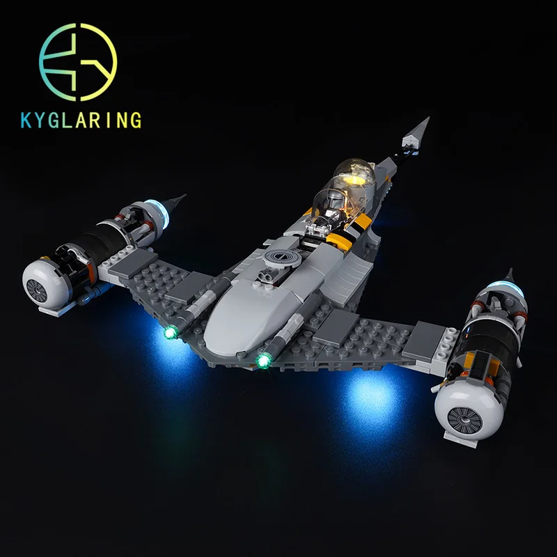 Kyglaring Led Lighting Set For 75325 N-1 Star Fighter Building Blocks(Not Included The Model)