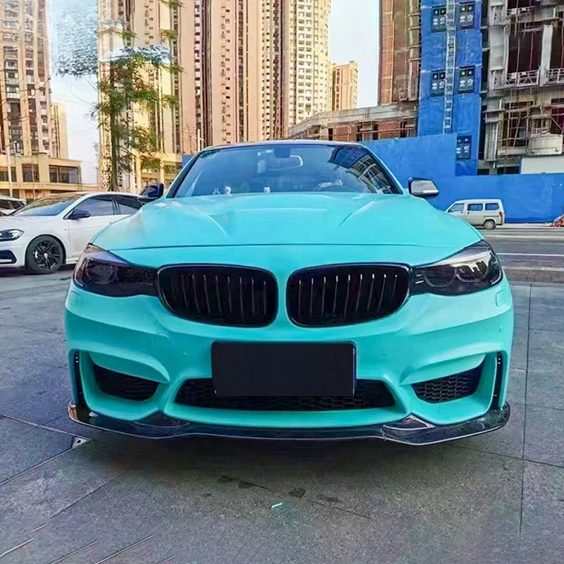 3 Series GT Modified M4 Style Body Kit Front Bumper Buckle Plastic PP Material Car Bumpers Car Conversion Kit