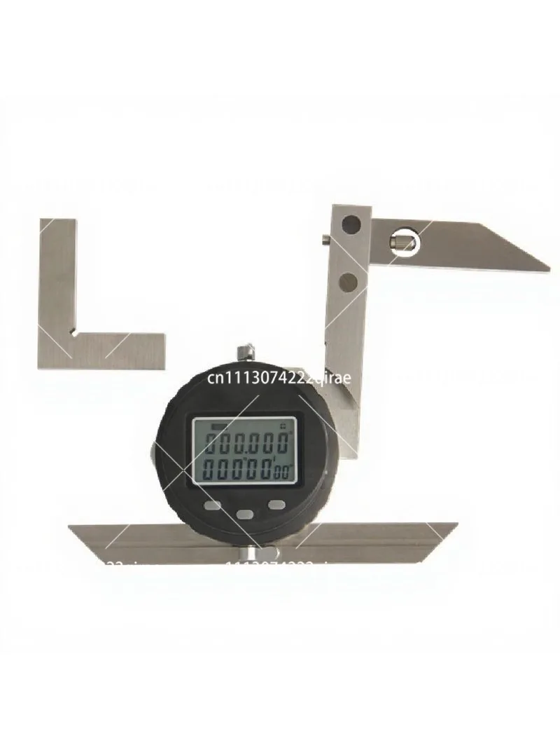 Stainless steel high-precision right-angle ruler digital display universal angle ruler 0-360 degree angle gauge angle meter