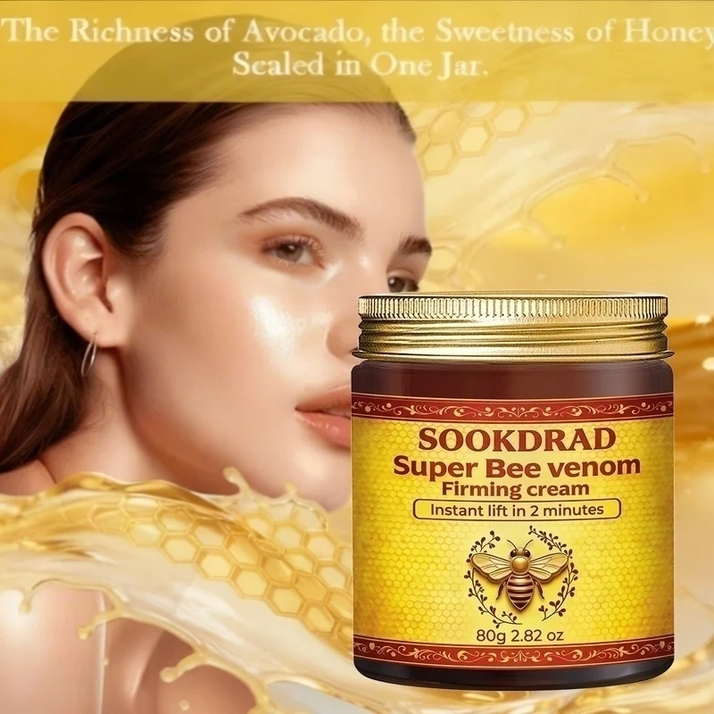 Super Bee Venom Firming Cream,80g,natural bee venom,instant lift,face&neck,daily care,all skin,morning routine