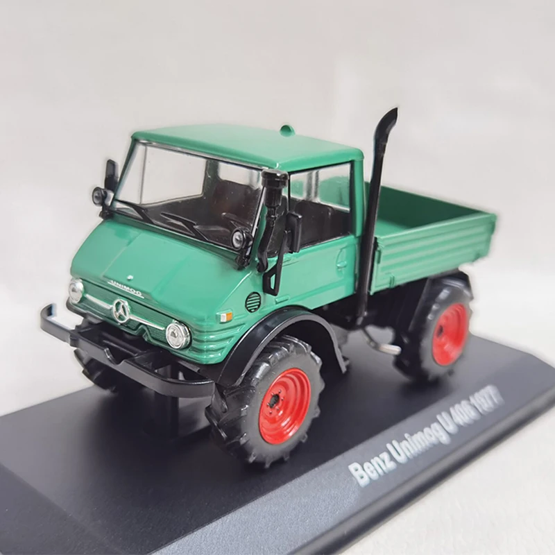 

Масштаб 1:43, Benz Unimog U 406 1977, грузовик, имитация сплава, Классическая модель, игрушка, металлический коллекционный статический дисплей, сцена, украшения