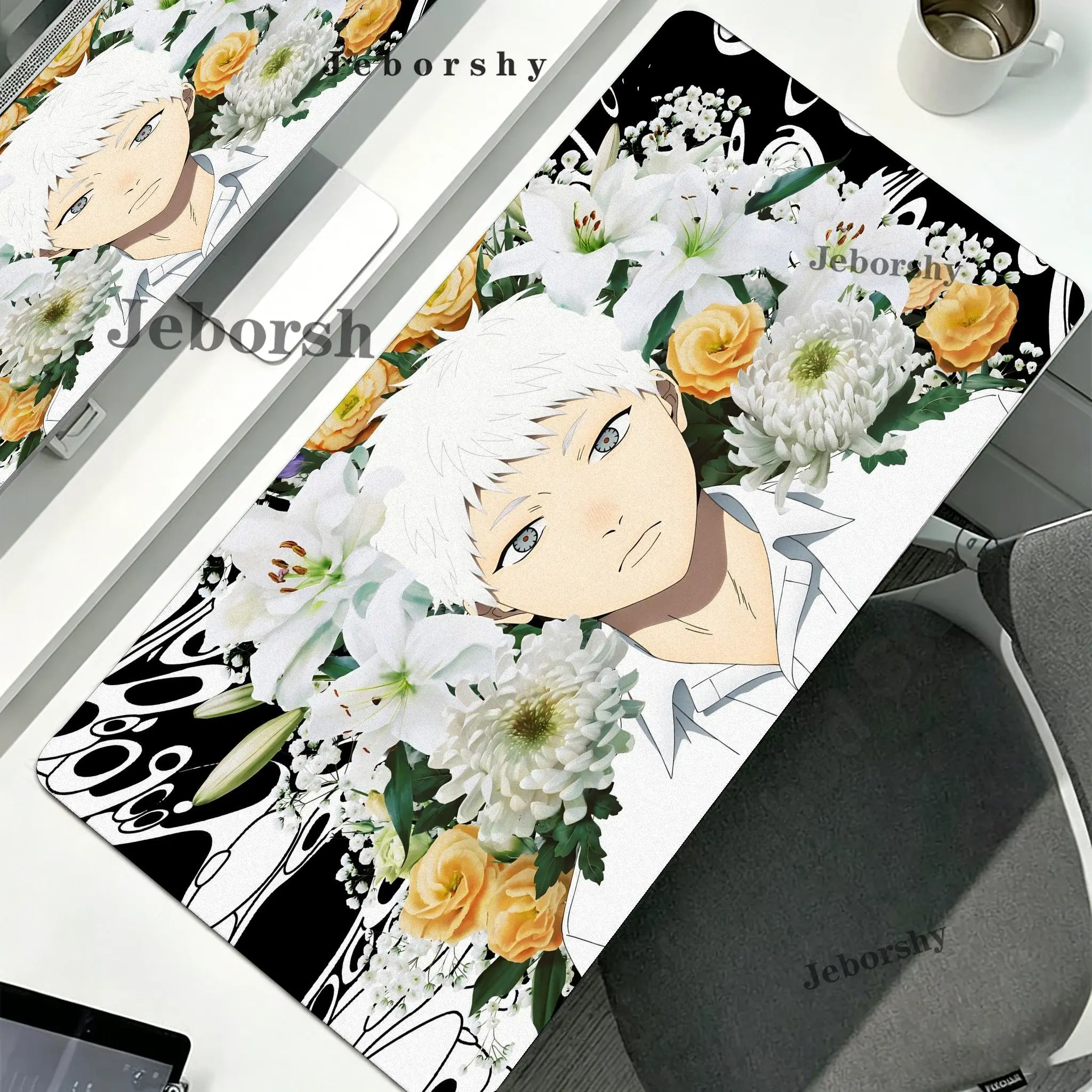 Anime The Summer Hikaru Died Mouse Pad Big Keyboard Desk Computer PC Mat Notbook Pad Mousepad Mouse Mat Desk Mat With Pad Gamin