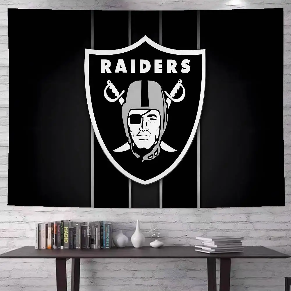 R-Raiders R-Rugby Printed Large Wall Tapestry Cheap Hippie Wall Hanging Bohemian Wall Tapestries Mandala INS Home Decor