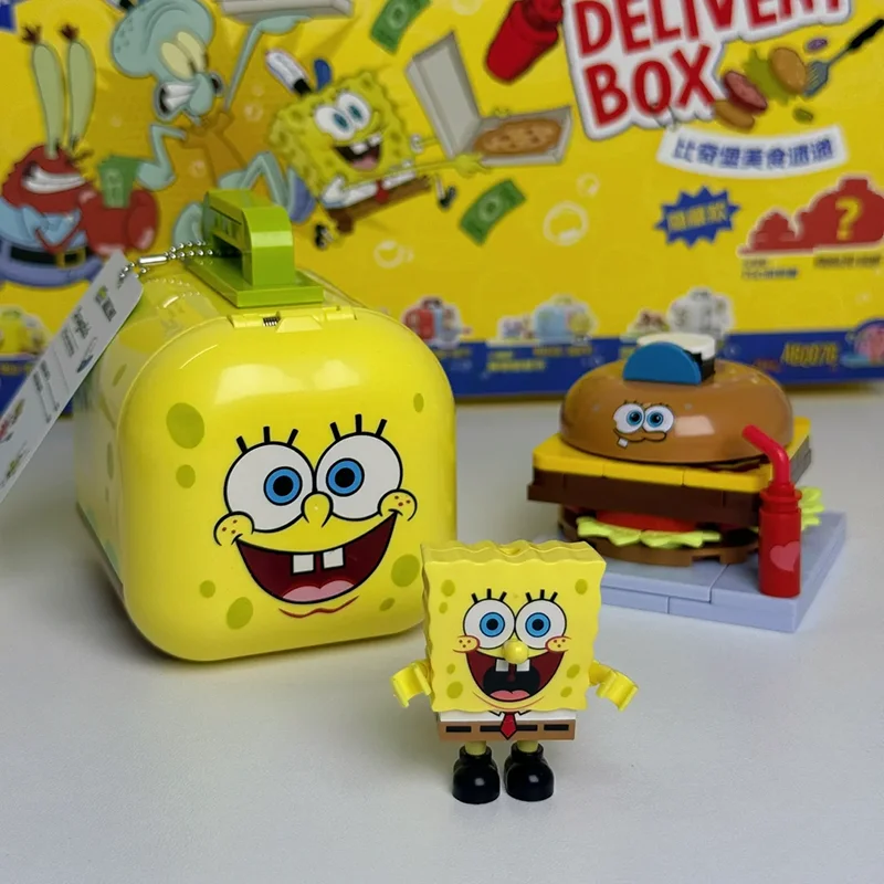 

Biqibao Food Express Series Blind Box Puzzle Assembly Building Blocks Desktop Decoration Ornaments Birthday Gift Children's Toys