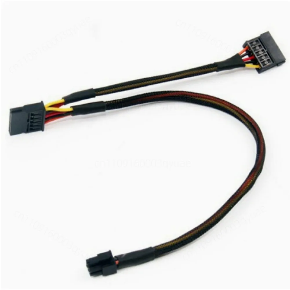 6Pin To Dual SATA Power Adapter Cable For 3668 For 3650 For 3660 For 3268 Motherboard Small 6P Connector
