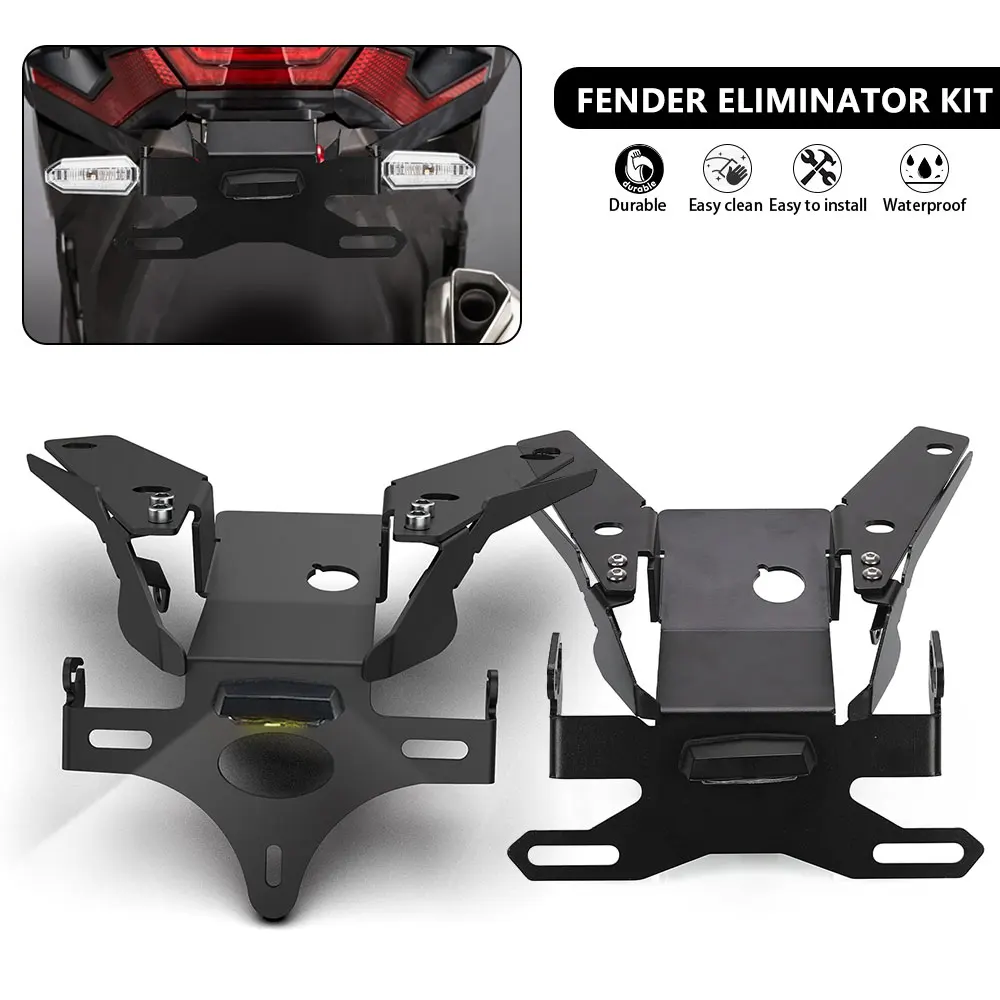 

2024 For HONDA X-ADV750 XADV750 2021 2022 2023 X-ADV XADV XAdv 750 Motorcycle License Plate Holder Bracket Fender Eliminator Kit