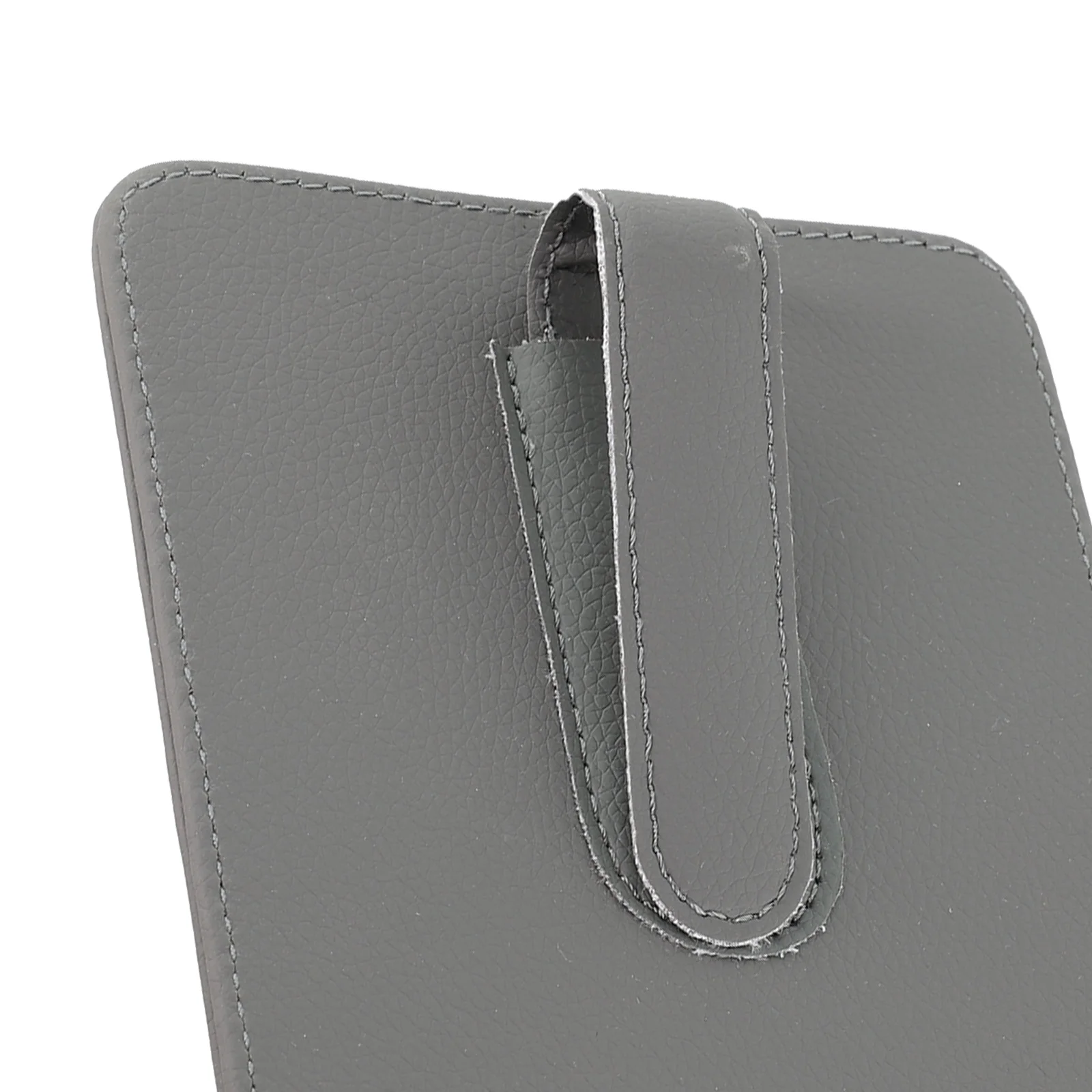 

Car Visor Storage Bag with Secure Attachment Multiple Card Slots and Large Pocket for Sunglasses Phone and Small Items