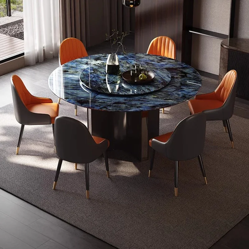 Salon Center Dining Table Restaurant Side Chairs Study Designer Modern Dining Table Balcony Mesas De Jantar Office Furniture