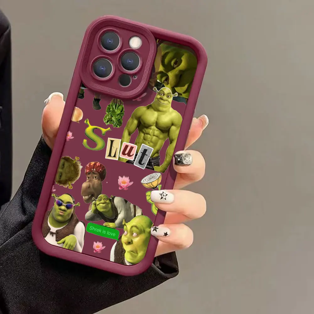 Cartoon Movie Shrek Funny Phone Case For iPhone 15 14 13 12 11 Pro Max 8 7 Plus X XS SE XSMax Liquid Eye Ladder Shockproof Cover - AliExpress 202192403 Cartoon Movie Shrek Funny Phone Case For iPhone 15 14 13 12 11 Pro Max 8 7 Plus X XS SE XSMax Liquid Eye Ladder Shockproof Cover - AliExpress 202192403