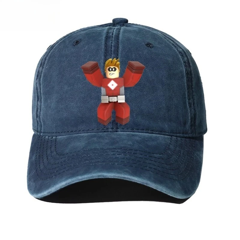 لعبة ROBLOX الإبداعية الطرفية قبعة بيسبول الربيع والخريف ظلة قبعة الرياضة والترفيه بطة اللسان القبعات اللازمة اليومية #4
