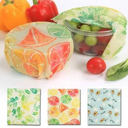 1PC Bee Wax Cloth Fresh-Keeping Paper Fresh-Keeping Cloth Food Packaging Paper Reusable Bee Wax Cloth Fruit Storage Food Wraps