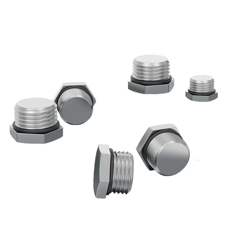 m8-m63-1-8-2-bsp-npt-male-solid-end-plug-304-316-stainless-steel-explosion-proof-waterproof-dustproof-stopper-pipe-fitting