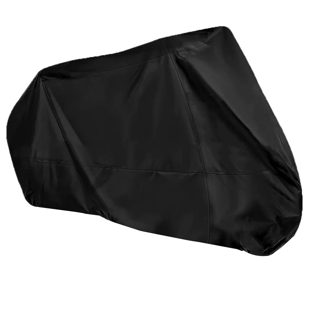 

Motorcycle Cover Black Xl Waterproof Sunscreen Rainproof Dustproof Shockproof Lockhole Motorbike Protective Cover Reusable All
