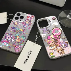 Japan Tokidoki Phone Case IMD Color Silver Shell For IPhone 16 15 14 13 12 11 Pro Max Plus