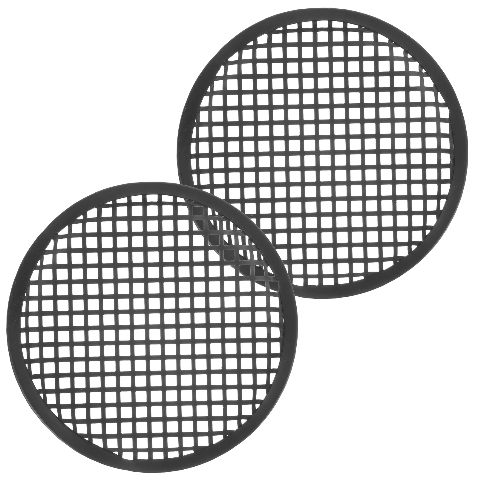 Speakers for Car Sound Grille Subwoofer Refitting Protection Net Protector Black Iron