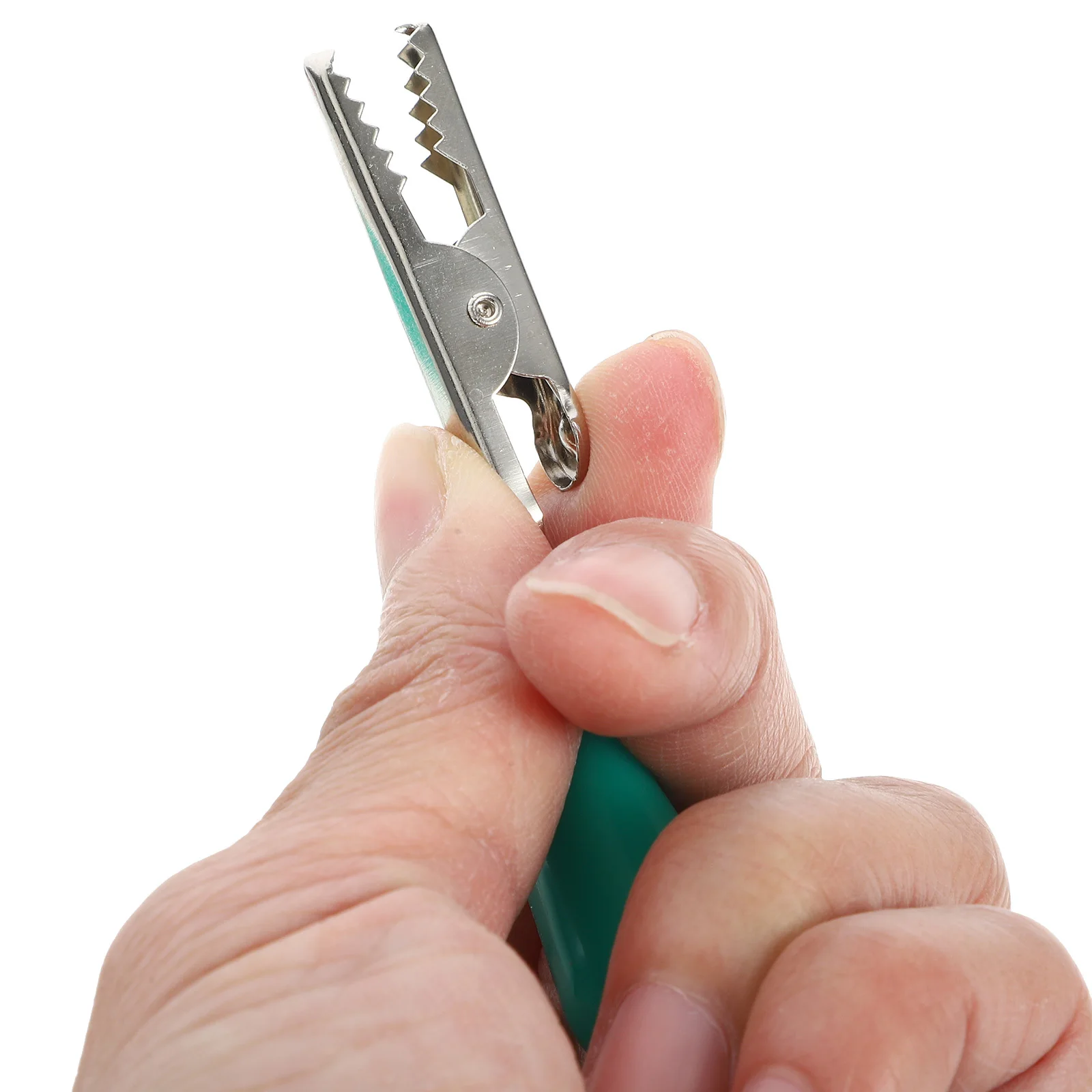 

PLAFOPE 20pcs Double Ended Alligator Clips Connector Set with Clamps Test for Electrical Experiments Jumper Wires