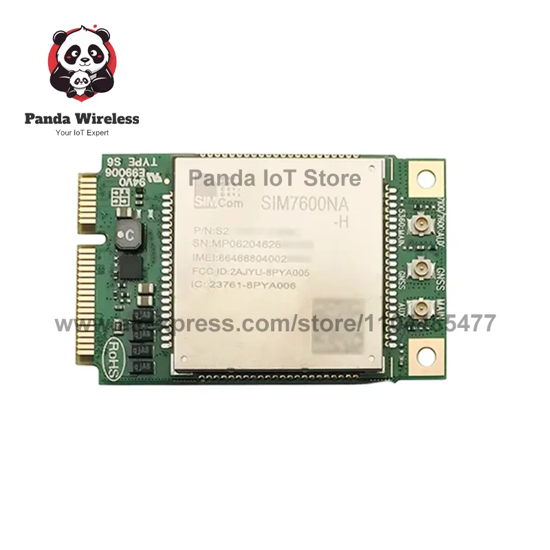 SIMCOM SIM7600G-H SIM7600E-H SIM7600NA-H SIM7600E-H1C SIM7600JC-H SIM7600SA-H MINIPCIE LTE CAT4+GNSS+Voice 4G with antenna kits