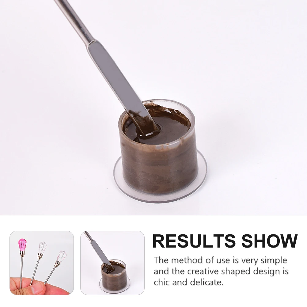 

Stirring Rod Wax Sealing Tool Stamping Metal Spoon Spoons Coffee Items Sticks Stirrer Stainless Steel Rods for Scoop Set