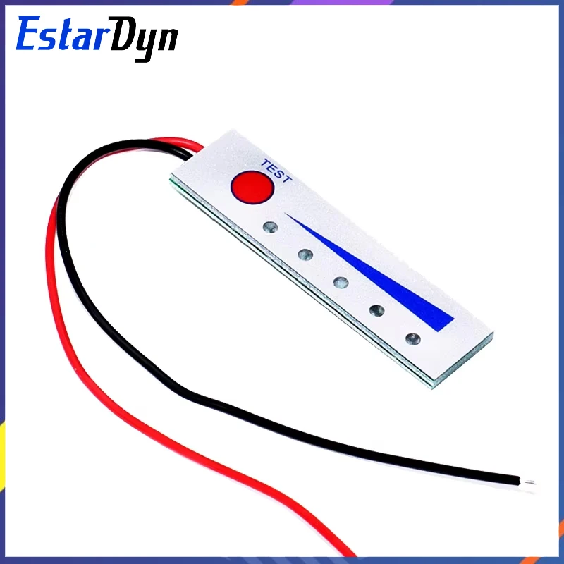 1S 2S 3S 4S 5S Li-ion Lithium Battery Capacity Indicator Electricity Power LED Display Waterproof  Meter Tester 8.4V 12.6V 16.8V