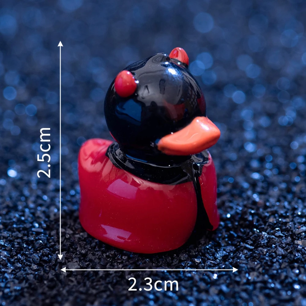 هالوين شبح شيطان بطة صغيرة اكسسوارات الديكور شبح بطة هالوين البط ديكور المنزل سيارة التماثيل الحرف اللعب