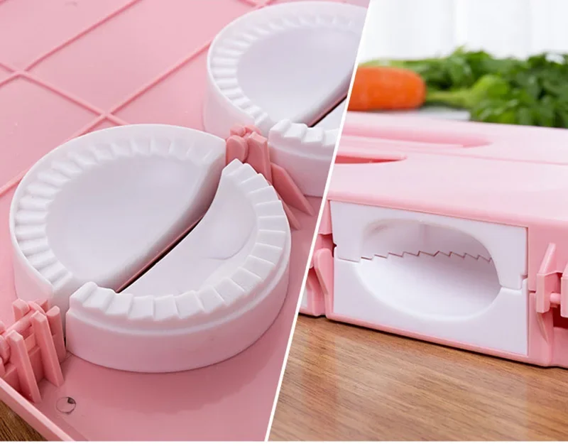 New Dumplings Maker Tool Jiaozi Pierogi Mold You Can Make 8 Dumplings at a Time Baking Molds Pastry Kitchen Accessories Patented