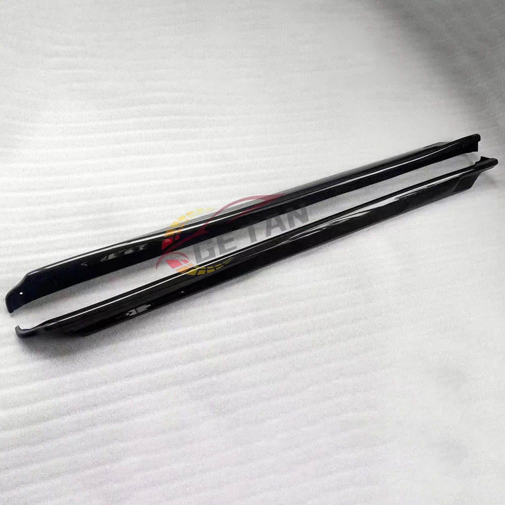 For GR YARIS GXPA16 GV Type Carbon Fiber Side Skirts Body Kit