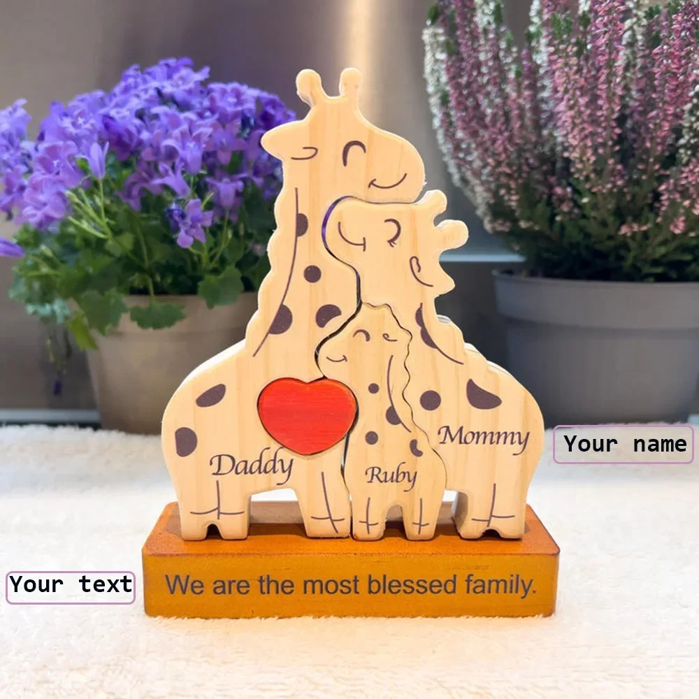 Custom Wooden Giraf… - image