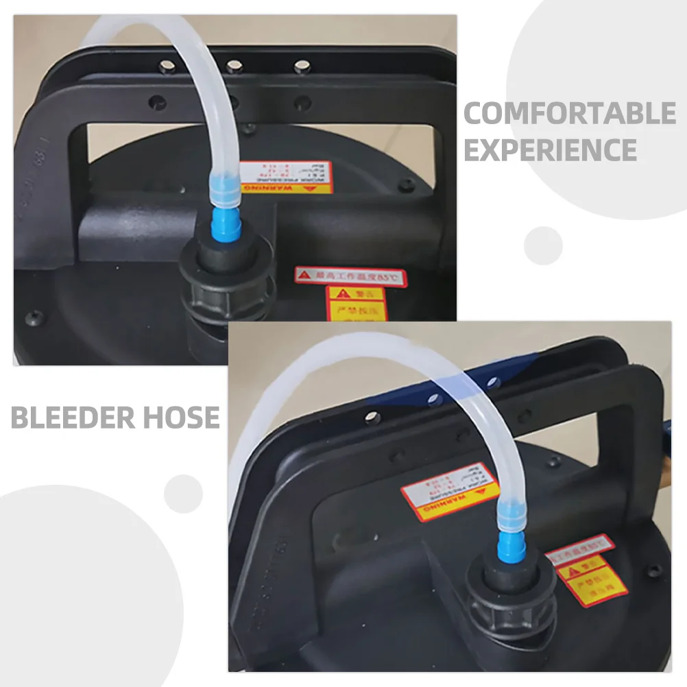 

2Pcs Brake Bleeder Hose Durable Car Brake Fluid Connector Pump Oil Bleeder Connector Tool for Fluid Change Car Modification Tool