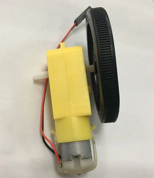 50PCS DC Reduction Motor TT Motor 130 Motor Wheel For Intelligent Car Arduino Maker DIY Smart Car Chassis Projects