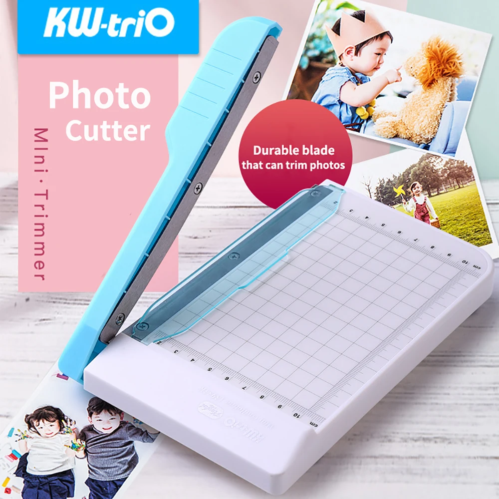 Small Manual Paper Cutter Office Photo Paper Trimmer Scrapbook Trimmer Lightweight Cutting Tools Stationery