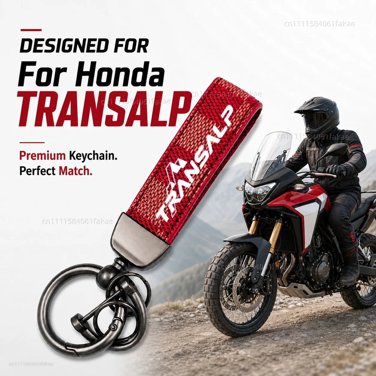For Honda XL 750 Transalp XL750 TRANSALP Motorcycle Keychain Custom Logo Gift for Rider Men Women