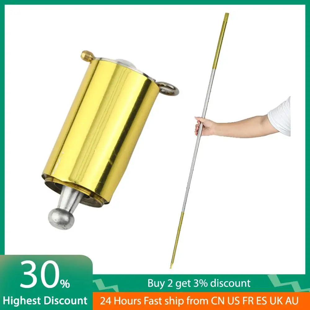 150cm Length Appearing Cane Portable Pocket Magic Staff Steel Magic Trick Wand Telescopic Sticks Professional Funny Trick Prop