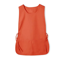 Hot Selling Chef Cobbler Apron with 2 Front Pockets Poly-Cotton Art Smock Aprons for Unisex Adult Women Men