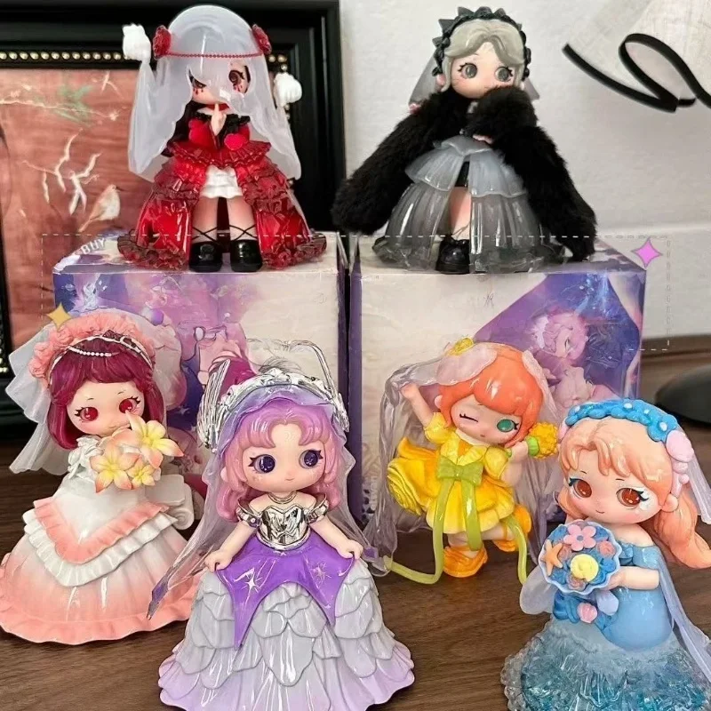 

In Stock Ziyuli My Wedding Series Vinyl Doll Blind Box Caixa Caja Kawaii Doll Anime Character Toy Desktop Ornament Trendy Gifts
