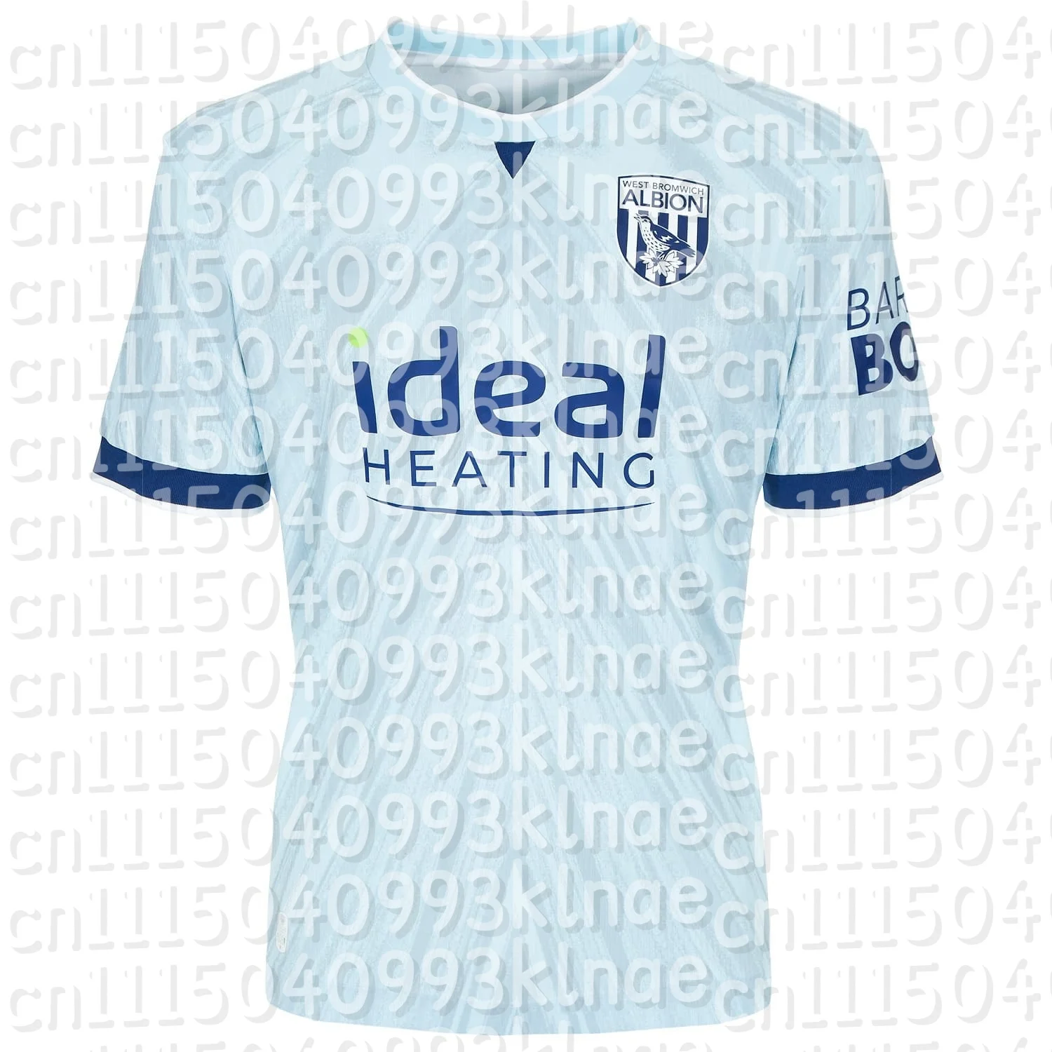 2026-27 Neue West Bromwich Albion Style Familien-Fußballtrikots, Sommer-Kurzarm-Fußball-T-Shirt, Kinderkleidung – Detail 1