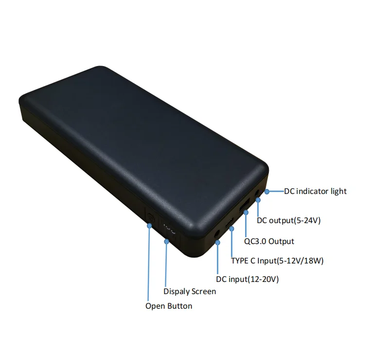 2025 P125 Multifunctional Power Bank Charging for Laptop Mobile Tablet  18650 Lithium Batteries