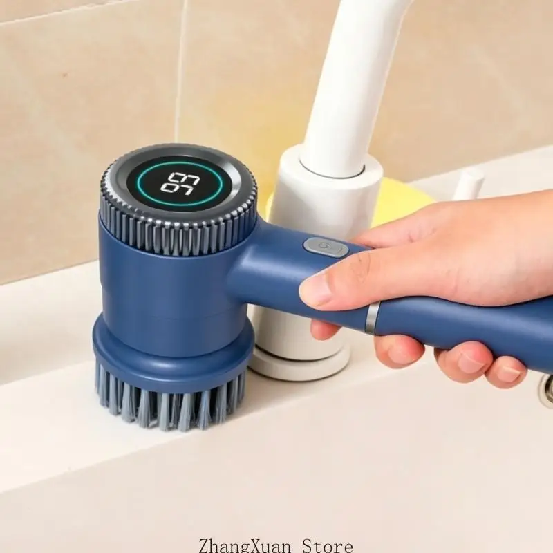 Efficient Motorized Scrubber Equipped With strong Battery And quick Charging Capability 3XUF