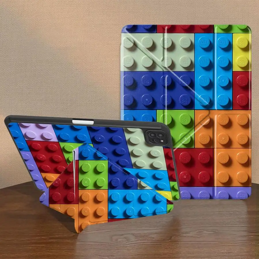 

Holder Cover Tablet Case For iPad Mini 6 7 Air 4 5 M3 M2 1 2 M4 11inch Pro 2025 Pro 11th 10th 9th 8th 7th 12.9inch Building