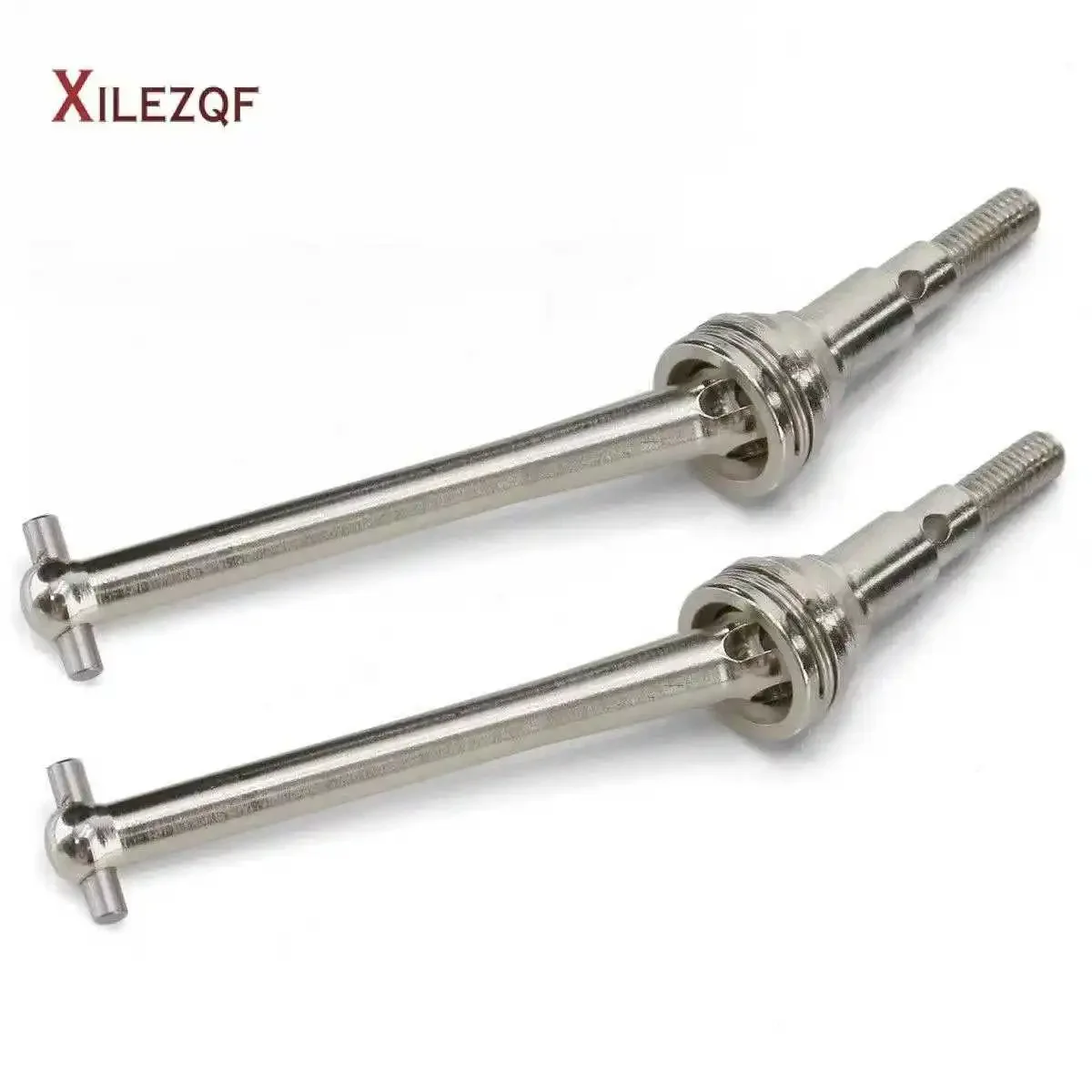 

2 шт. металлические приводные валы CVD для радиоуправляемых машин и грузовиков MJX, масштаб 1/16, запчасти для тюнинга, совместимые с моделями 16207, 16208, 14209