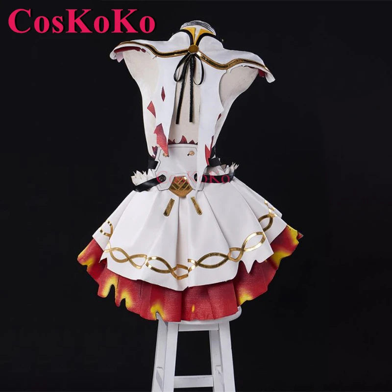 CosKoKo Chun Cosplay Game Wuthering Waves Costume Fashion Sweet Uniform Dress Full Set Halloween Party Role Play Clothing XS-XL