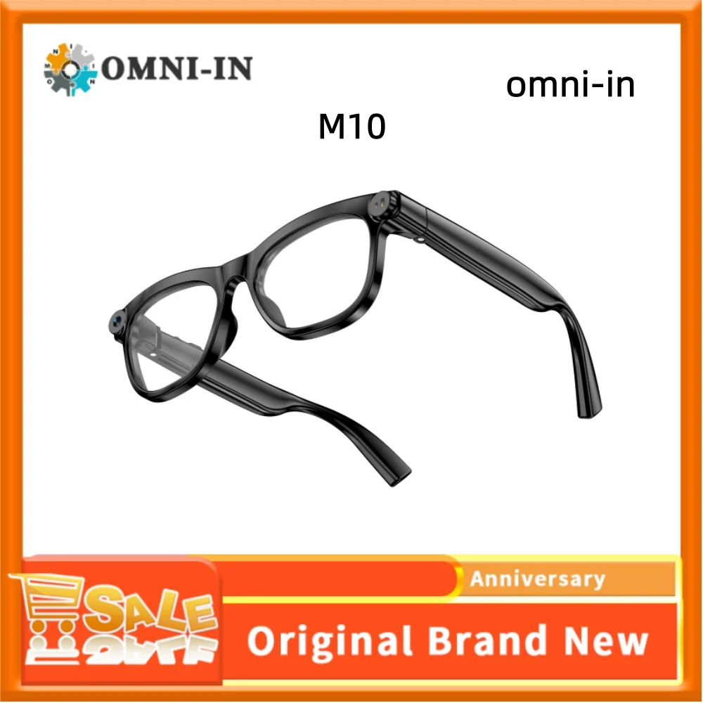 Умные очки OMNI-IN AI: мгновенное захватывание видимого, камера 20 МП высокого разрешения, AI-перевод на 139 языков