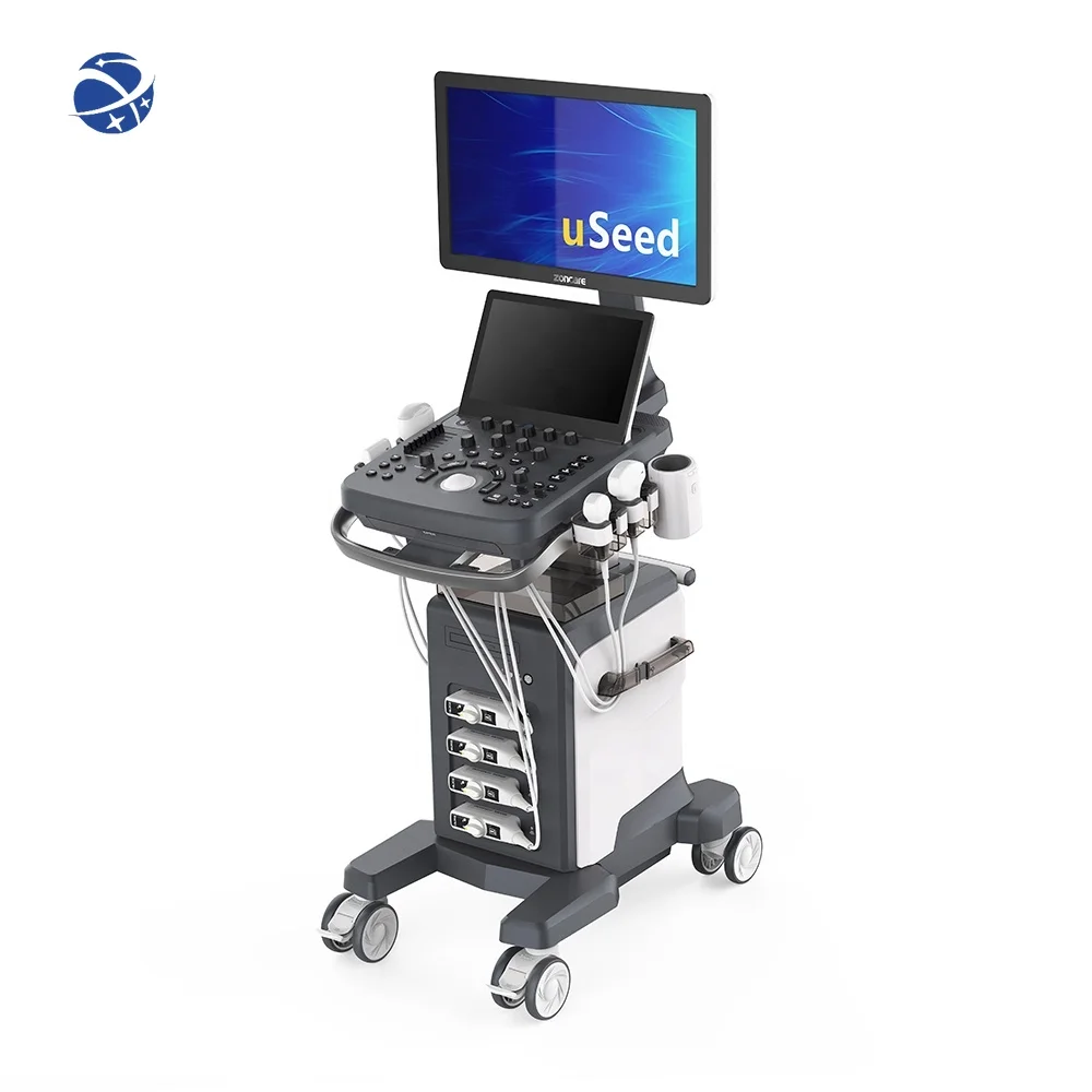 LTUB72 Medical Instruments 3D/4D Usg Machine 19 Inch Lcd  Trolley Color Doppler Ultrasound