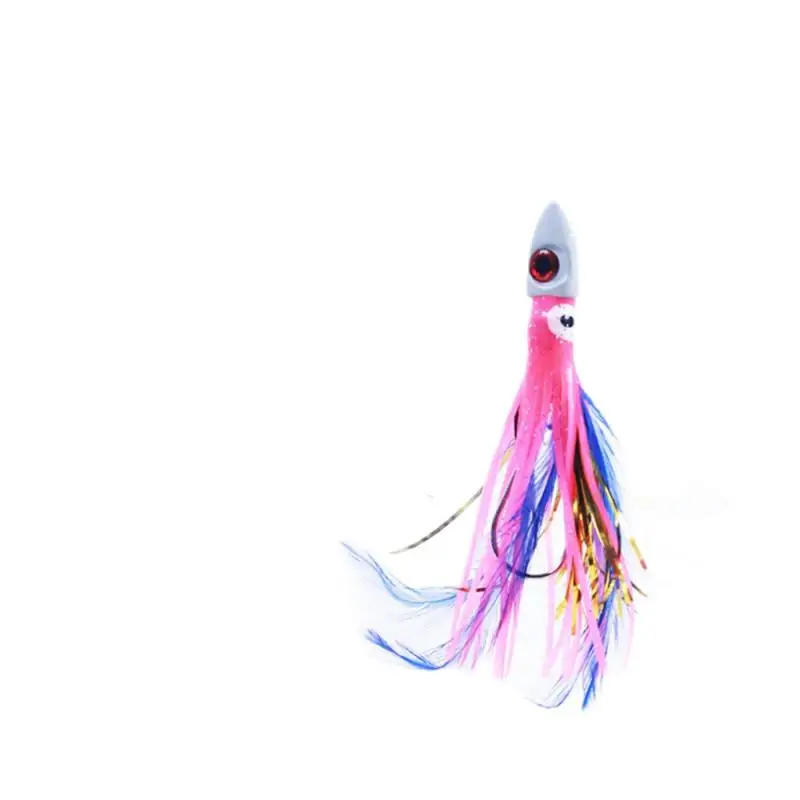 Señuelo de pesca de barco realista, cebo reutilizable con forma de pulpo, anzuelo de manivela portátil, 1 ~ 10 piezas, 13cm/18g