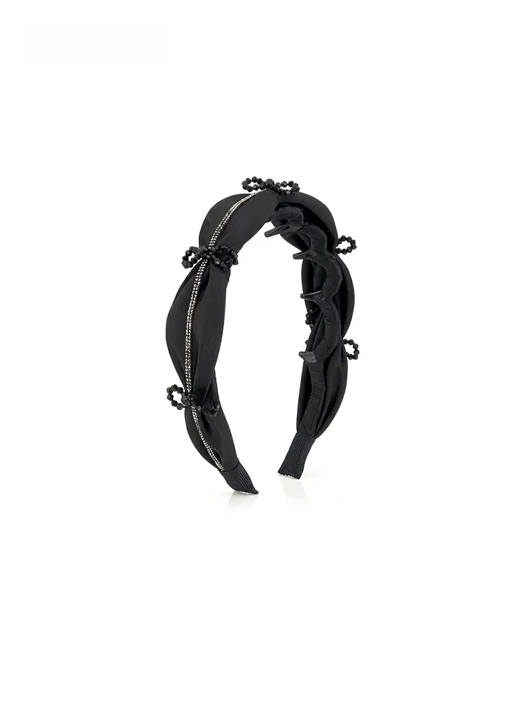 滑り止めハイカットレディースヘアバンド歯付きコームヘアフープ高級ヘアクリップエレガントなヘアアクセサリー韓国スタイル日常使用