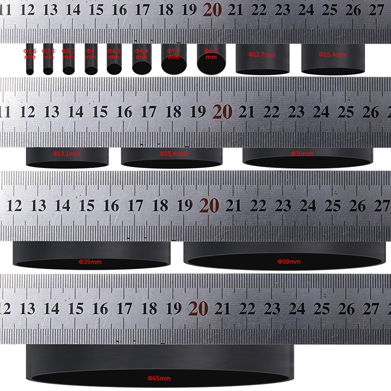 1m 3:1 열 수축 튜브 접착제 직경 1.6~50mm 방수 이중 벽 접착 폴리올레핀 슬리... - 3