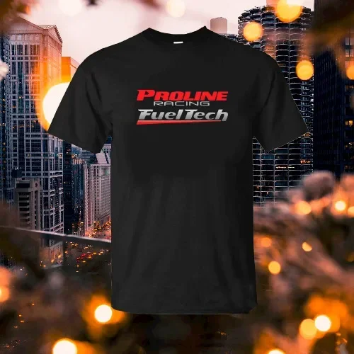 New Shirt Pro Line FuelTech Racing Logo Men's Black T- Shirt Size S to 5XL