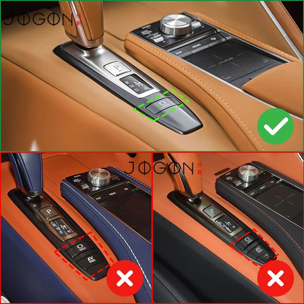 For Lexus LC500 500h LC 500 2018-2025 Dry Carbon Fiber Car Interior Center Gear Shift PRND Button Panel Cover Trim Accessories