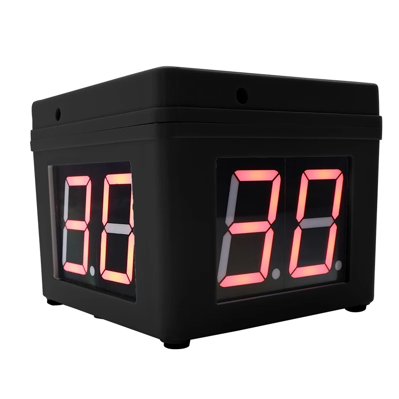 [Ganxin] Display  Clock on Four Sides Digital LED Electronic Timing Alarm Clock Chess Timer