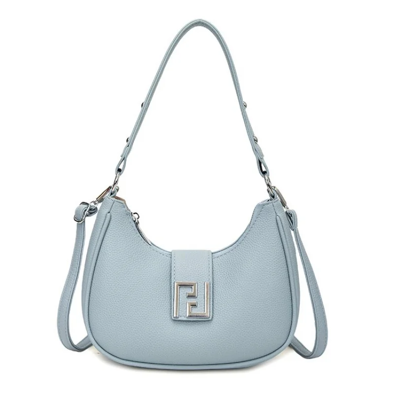 

Элегантная кожаная женская сумка, элитная брендовая классическая модная модная сумка с элегантной отделкой ​