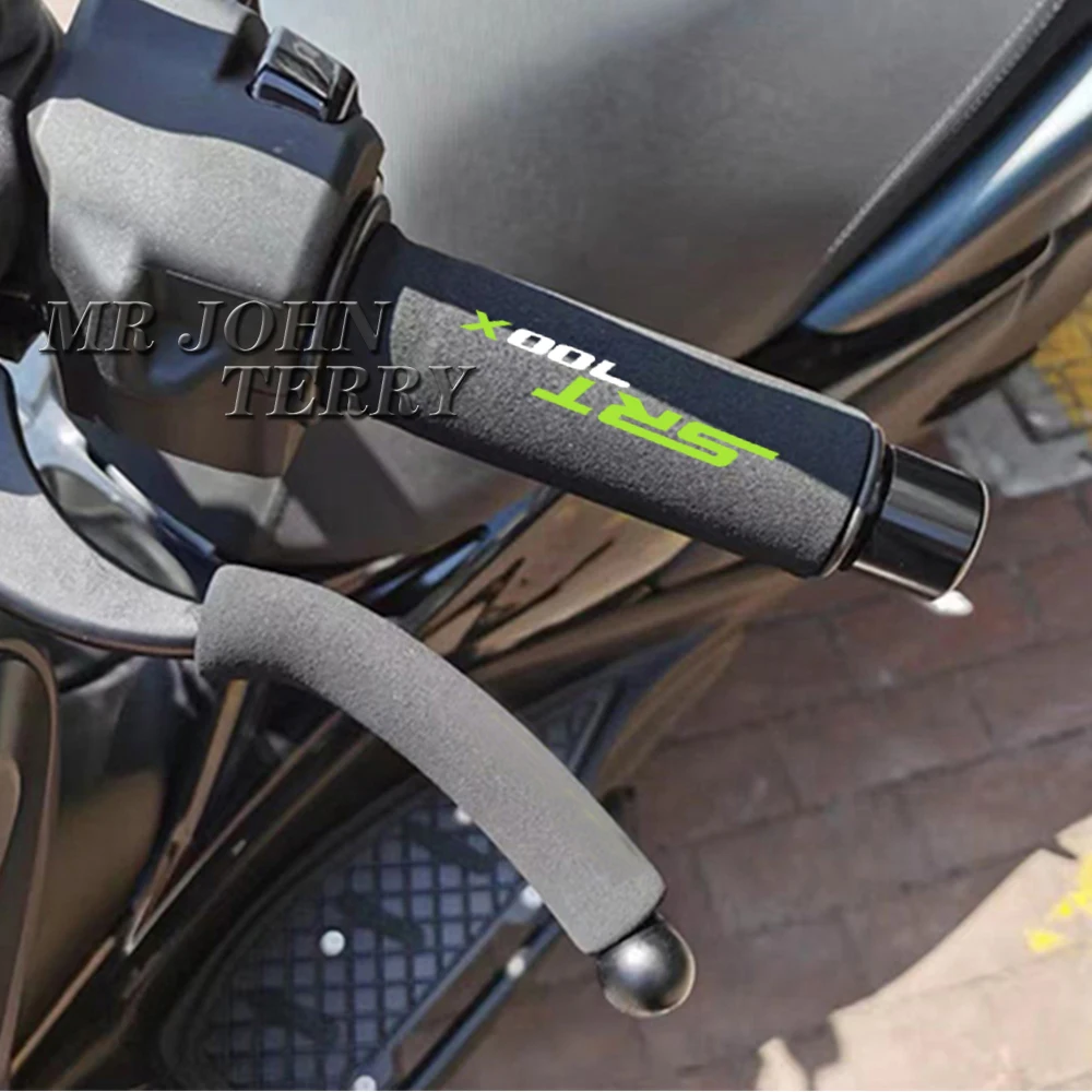 دراجة نارية غطاء مقبض للصدمات دراجة نارية الإسفنج قبضة عدم الانزلاق المقود قبضة الإسفنج غطاء ل QJ موتور SRT 700X700x 2024